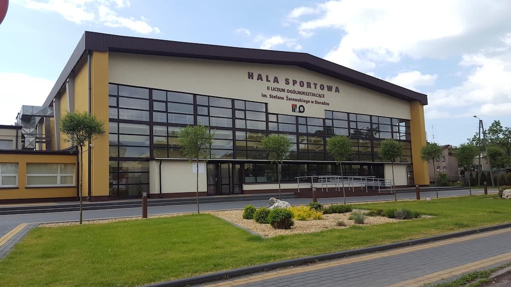 Przebudowa dwóch sal gimnastycznych przy II LO w Sieradzu