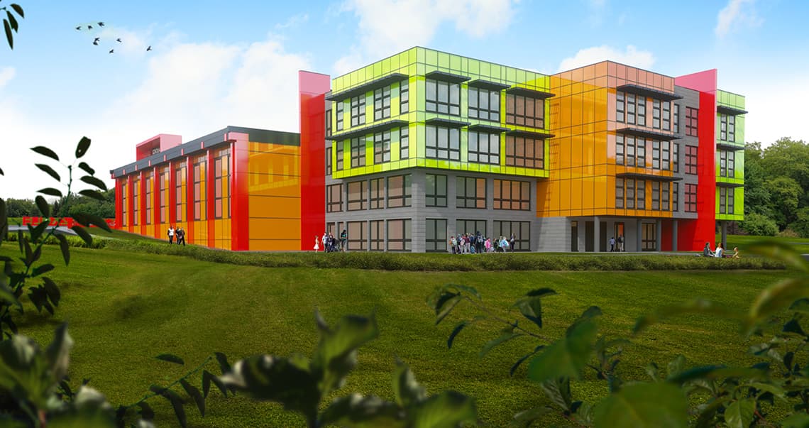 Budynek wielofunkcyjny w Lublinie, ul. Berylowa.