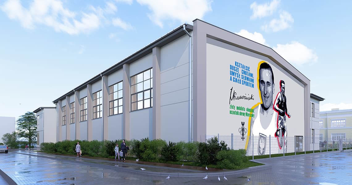 Budowa Hali Sportowej w Siedlcach