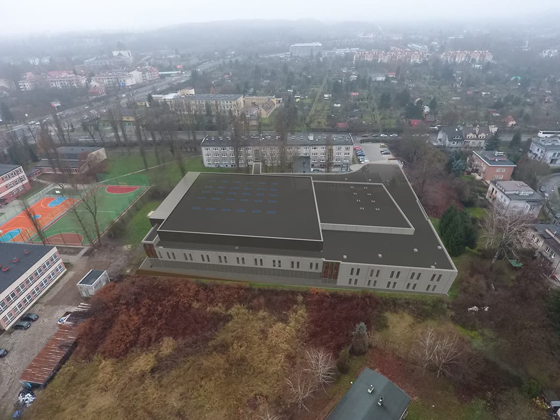 Koncepcja basenu olimpijskiego w Krakowie