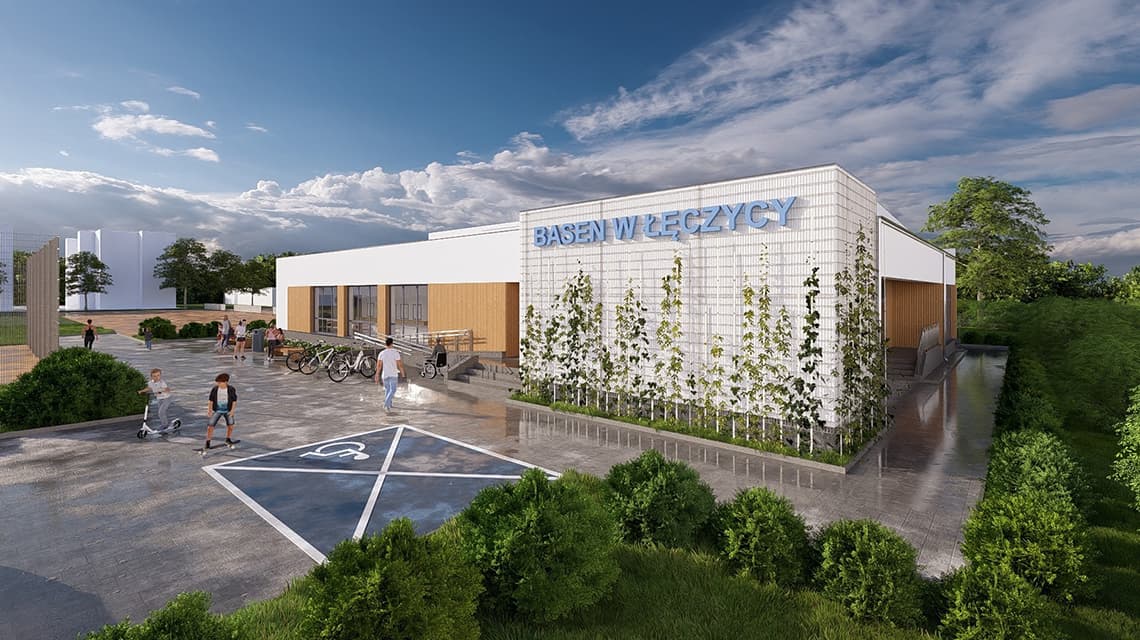 Pływalnia Miejska w Łęczycy.