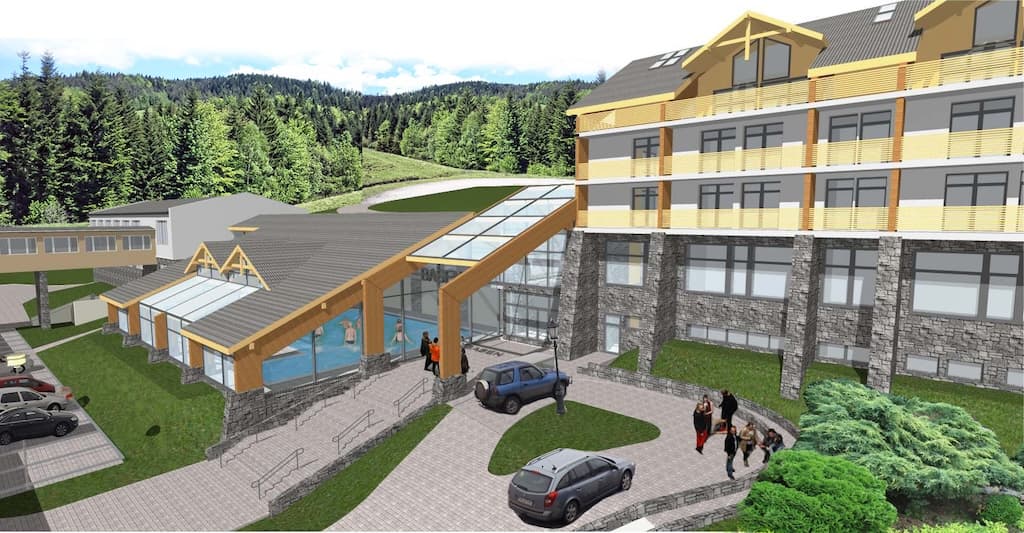 Rozbudowa Sanatorium Górnik o hotel z basenem