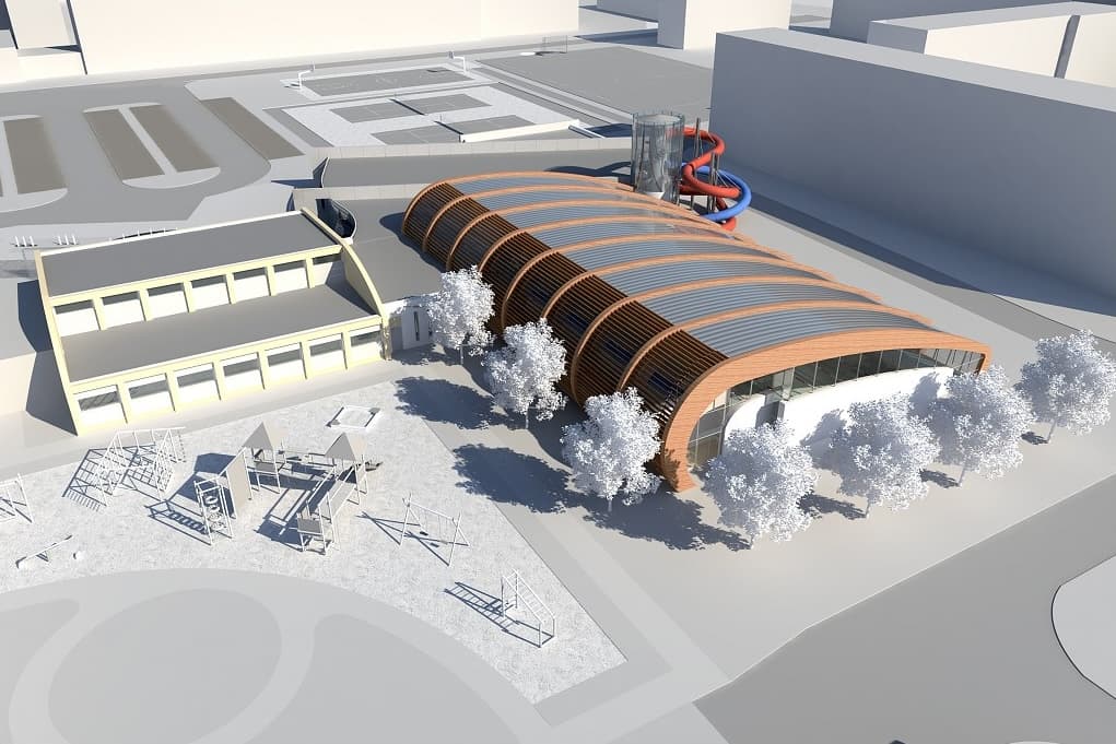 Kryta pływalnia w Wieluniu