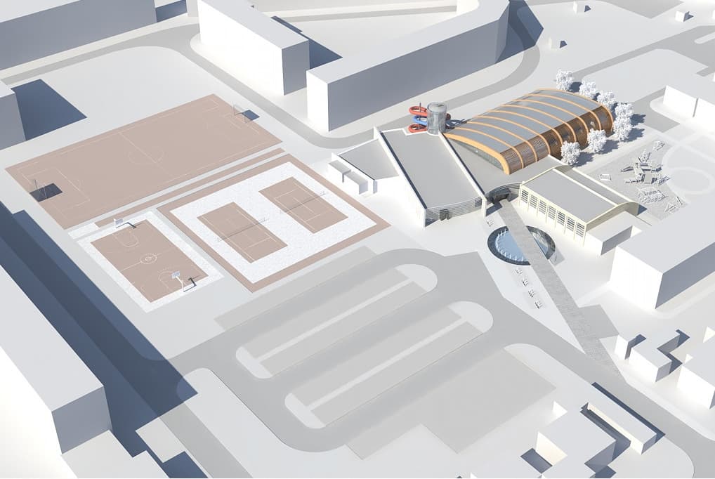 Kryta pływalnia w Wieluniu