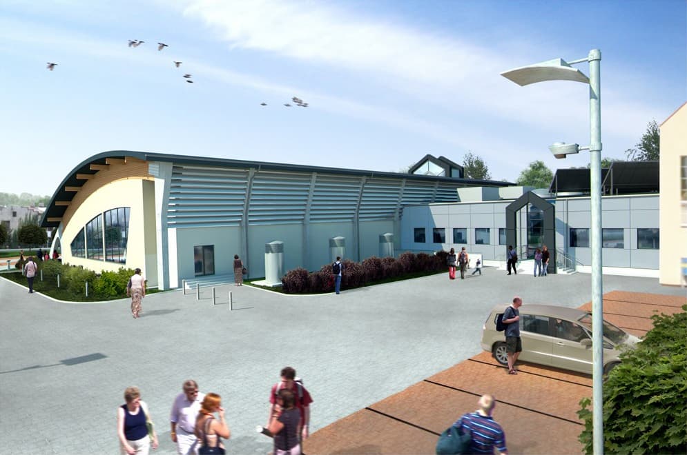 Kryta pływalnia w Kleczewie